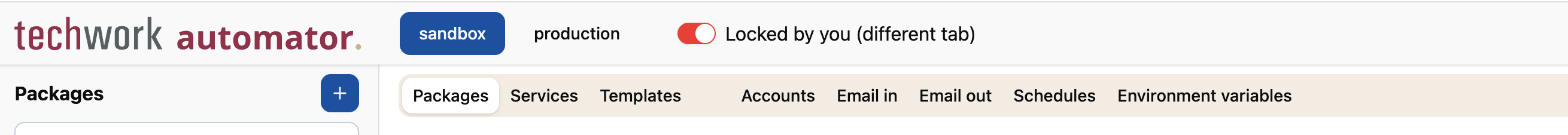 Profile locked by you in a different tab